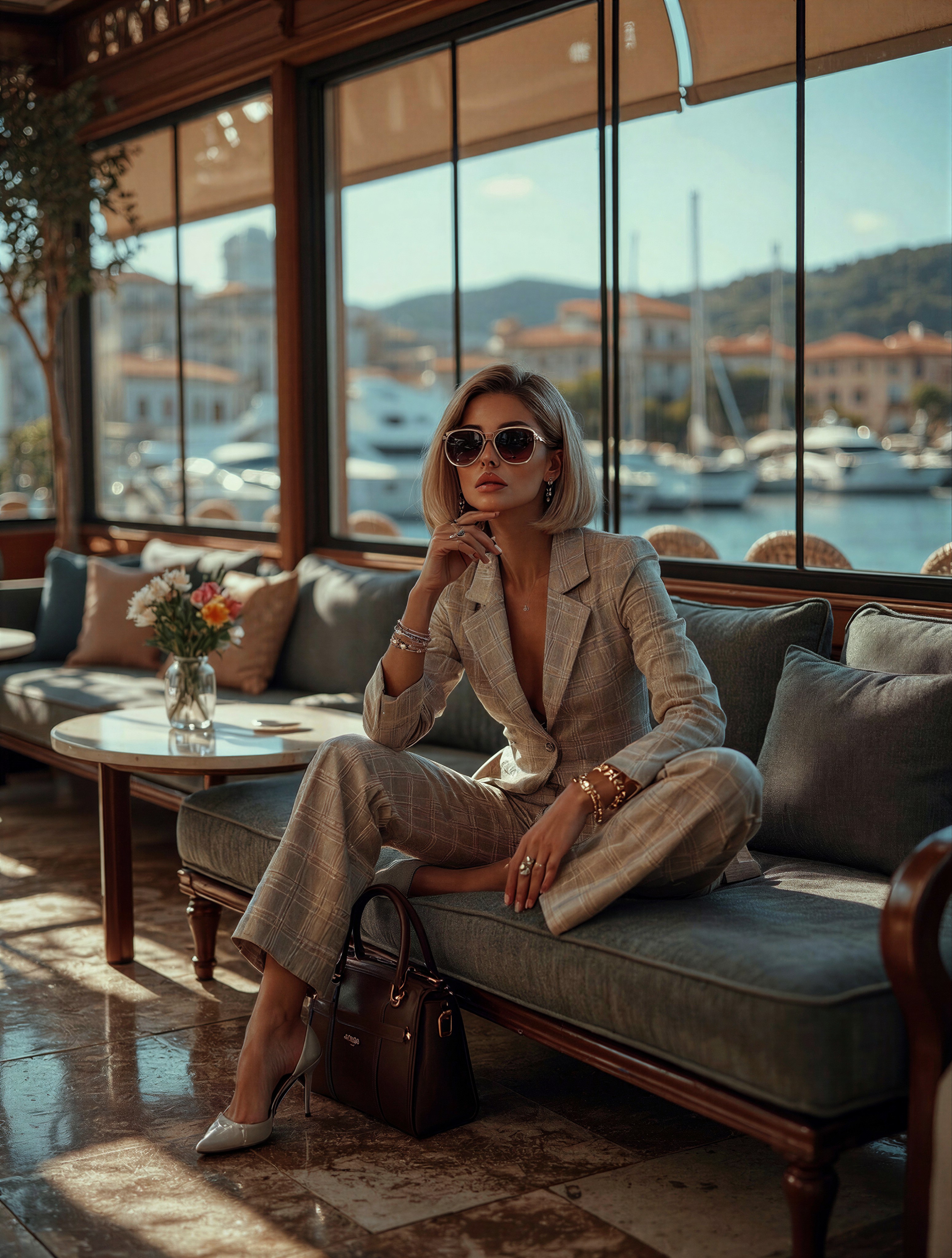 Luxury Glamour Portrait — AI generated image