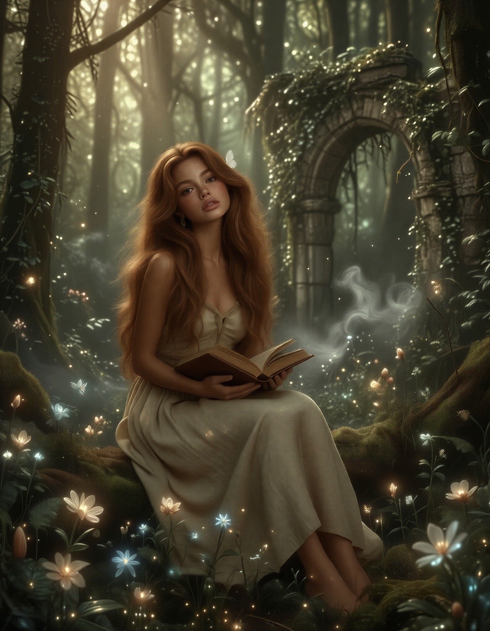 Dreamy Forest Enchantment — AI generated image