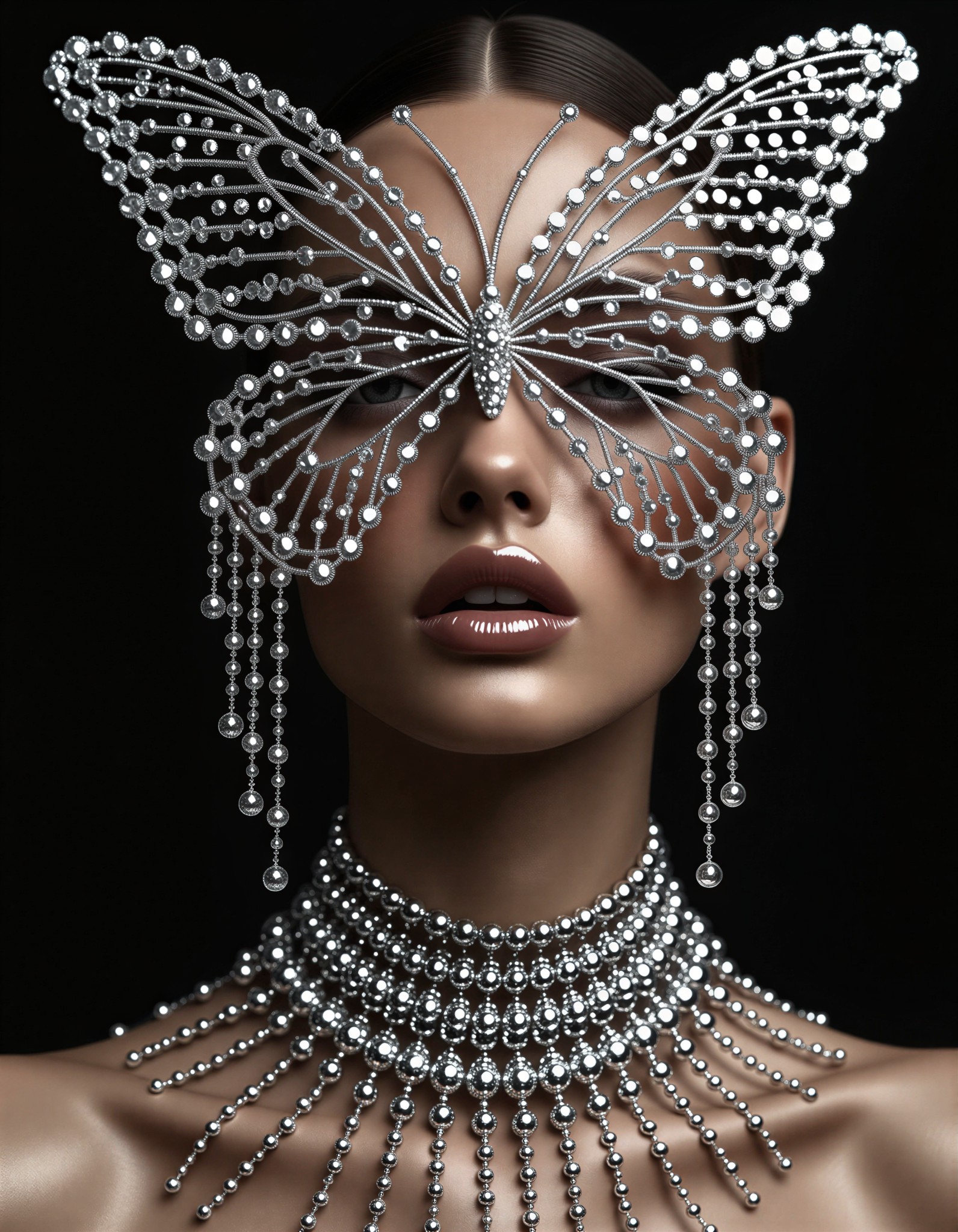 Surreal Glamour Portrait — AI generated image