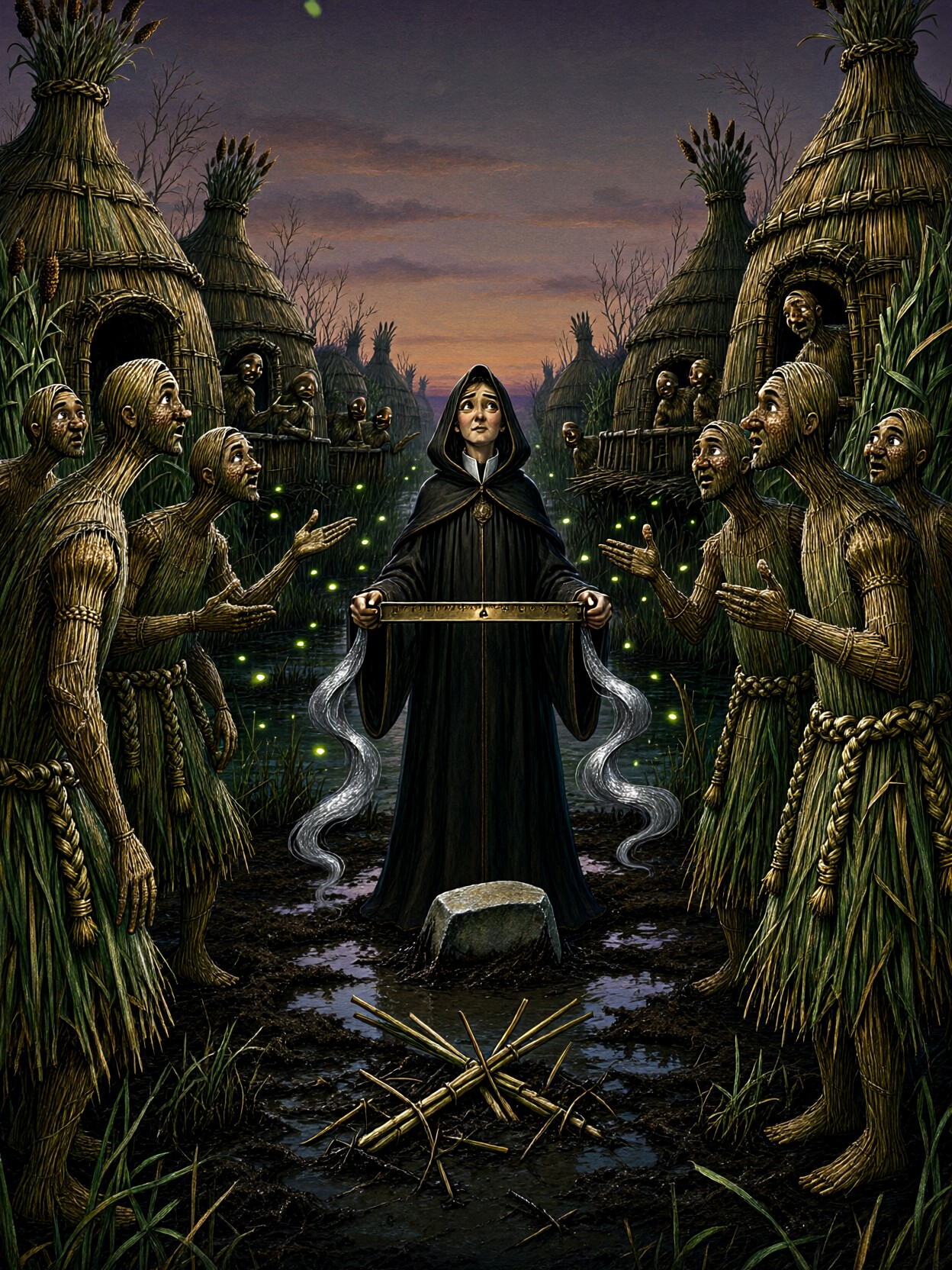 Wandering Judge at Reed Marsh — AI generated image