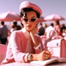 Retro Pink 1950s